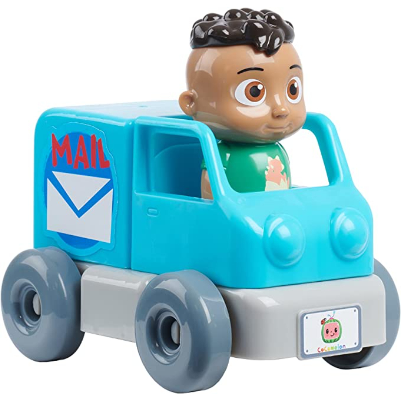 Cocomelon Build a Car Cody in Mail Truck Vehicle